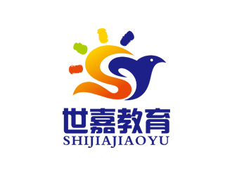 赵波的陕西世嘉教育科技有限公司logo设计