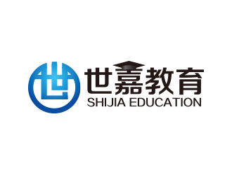 黄安悦的陕西世嘉教育科技有限公司logo设计