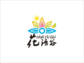 张顺江的花语谷logo设计