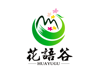 谭家强的花语谷logo设计