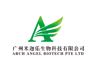 陈今朝的广州米迦乐生物科技有限公司Arch Angel Biotech Pte Ltdlogo设计