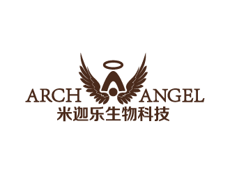 设计用的广州米迦乐生物科技有限公司Arch Angel Biotech Pte Ltdlogo设计