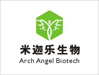 梁俊的广州米迦乐生物科技有限公司Arch Angel Biotech Pte Ltdlogo设计