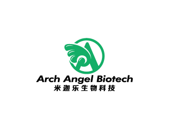 周金进的广州米迦乐生物科技有限公司Arch Angel Biotech Pte Ltdlogo设计