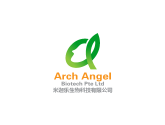 周耀辉的广州米迦乐生物科技有限公司Arch Angel Biotech Pte Ltdlogo设计
