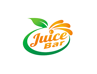 盛铭的juice bar果汁甜品logologo设计