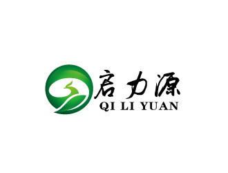 周金进的【启力源】保健养生酒logo设计