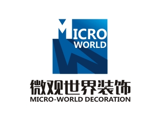微观世界装饰MICRO-WORLD  DECORATIONlogo设计