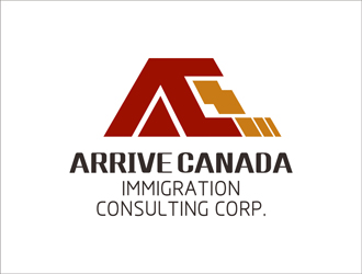 张顺江的ARRIVE CANADA IMMIGRATION CONSULTING CORP.logo设计