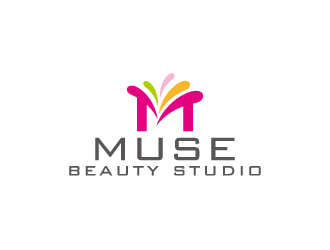 周金进的MUSE beauty studiologo设计