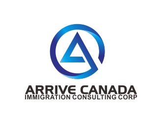 何嘉健的ARRIVE CANADA IMMIGRATION CONSULTING CORP.logo设计