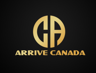 余亮亮的ARRIVE CANADA IMMIGRATION CONSULTING CORP.logo设计