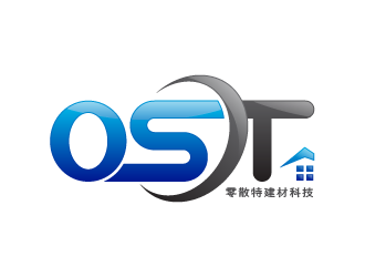 设计用的OST 建材平台logo设计