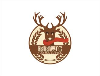 张顺江的幽幽鹿鸣logo设计