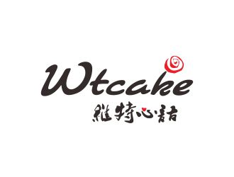 胡红志的维特心语 wtcakelogo设计