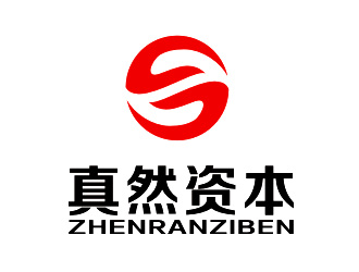 真然资本 投资和孵化logo设计