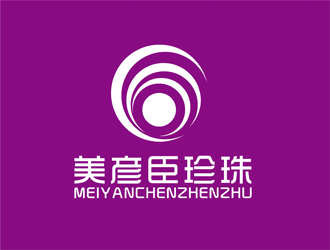 陈今朝的美彦臣珍珠logo设计