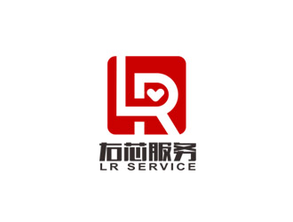 郭庆忠的右芯服务logo设计
