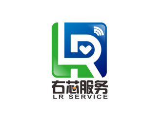 郭庆忠的右芯服务logo设计