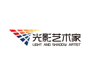 黄安悦的光影艺术家影视平台logo设计