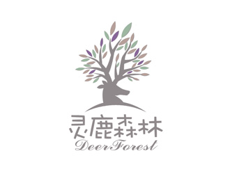余亮亮的幽幽鹿鸣logo设计