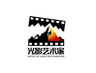 郭庆忠的光影艺术家影视平台logo设计