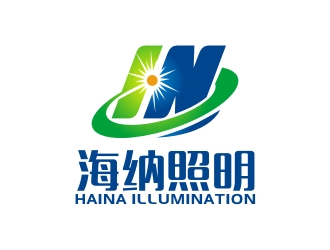 曾翼的海纳照明logo设计