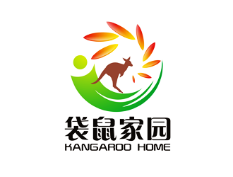 谭家强的袋鼠家园 Kangaroo homelogo设计
