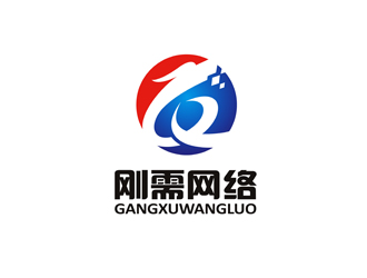 郑国麟的刚需网络科技logo设计