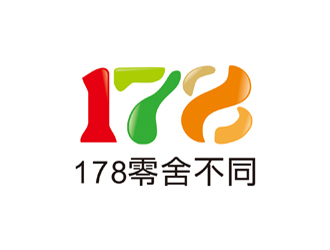 陈今朝的178零舍不同-进口零食店logologo设计