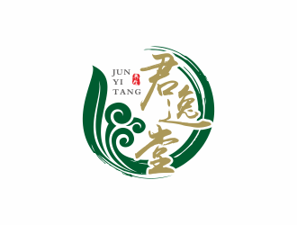 何嘉健的君逸堂logo设计