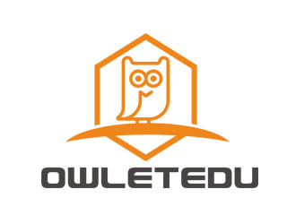 刘彩云的OwletEdu 卡通猫头鹰logo设计