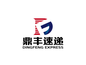 周金进的鼎丰速递  dingfeng  expresslogo设计