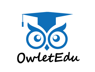 陆达活的OwletEdu 卡通猫头鹰logo设计