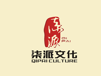 上海柒派文化传播有限公司（ SHANGHAI QIPAI CULTURE COMMUNICATIONlogo设计