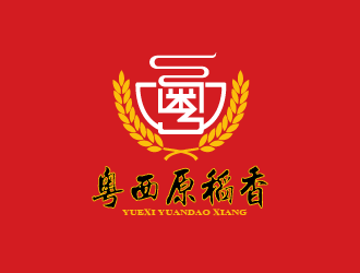周耀辉的粤西原稻香生态大米logo设计