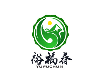 郭庆忠的裕福春 茶叶logo设计
