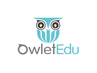 周国强的OwletEdu 卡通猫头鹰logo设计