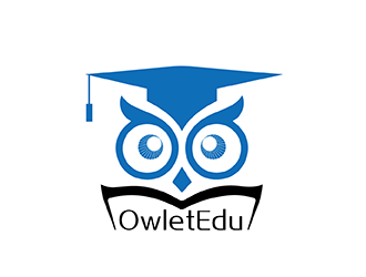 陆达活的OwletEdu 卡通猫头鹰logo设计