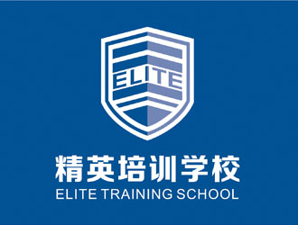 李余明的精英培训学校logo设计