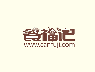 孙红印的餐福记logo设计