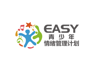 黄安悦的EASY 青少年情绪管理计划logo设计