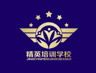 余亮亮的精英培训学校logo设计