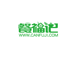 孙红印的餐福记logo设计