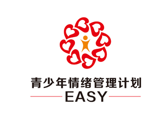 陈今朝的EASY 青少年情绪管理计划logo设计