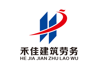 陈今朝的绵阳禾佳建筑劳务有限公司logo设计