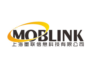 刘彩云的Moblink  上海墨联信息科技有限公司logo设计