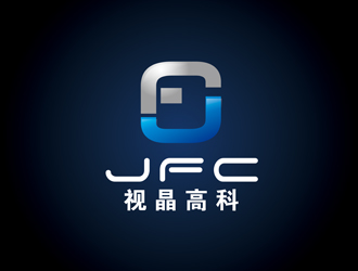 陈今朝的视晶高科  JFC英文logo设计