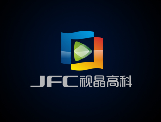 周国强的视晶高科  JFC英文logo设计