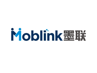曾翼的Moblink  上海墨联信息科技有限公司logo设计